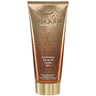 Tannymaxx Trés Jolie opalovací krém do solária s bronzerem (Secret Bronzer) 200 ml