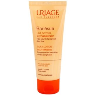 Uriage Bariésun Autobronzant hedvábně jemné samoopalovací mléko na obličej a tělo (Progressive and Natural Tan