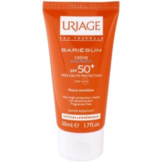 Uriage Bariésun opalovací krém na obličej bez parfemace SPF 50+ (Oil - Free