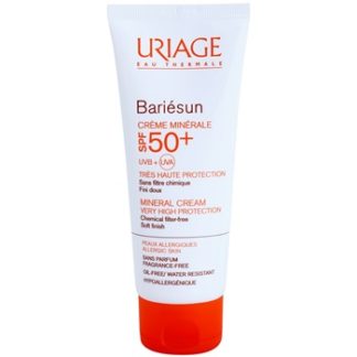 Uriage Bariésun minerální ochranný krém na obličej a tělo SPF 50+ (Chemical Filter-Free