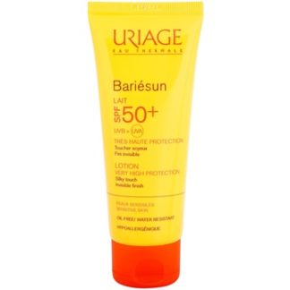 Uriage Bariésun hedvábně jemné ochranné mléko na obličej a tělo SPF 50+ (Oil-Free