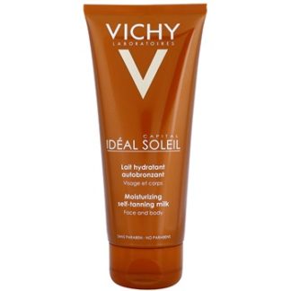 Vichy Idéal Soleil Capital hydratační samoopalovací mléko na obličej a tělo (Easy Strea-Free Application) 100 ml