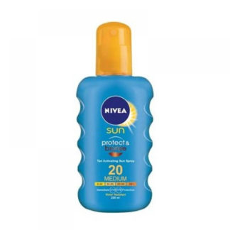 NIVEA Sun Sprej na opalování podporující zhnědnutí Protect & Bronze OF 20 200 ml