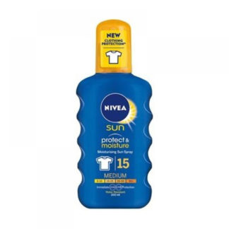 NIVEA Sun Sprej na opalování OF 15 200 ml